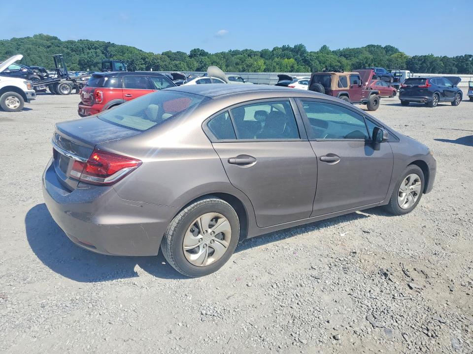 Продажа на аукционе авто 2013 Honda Civic, vin: 2HGFB2F51DH565184, номер лота: 61713366