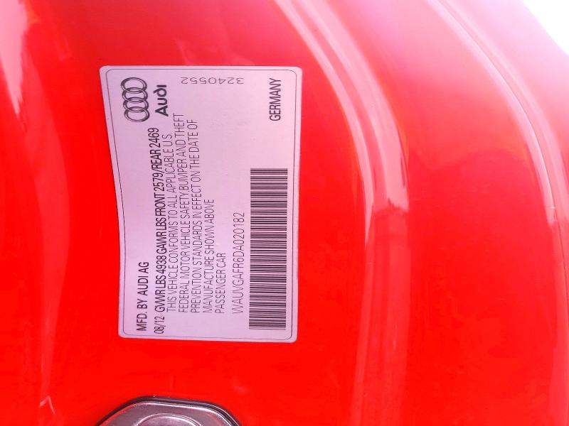 Aukcja sprzedaży 2013 Audi S5, vin: WAUVGAFR6DA020182, numer aukcji: 61735126