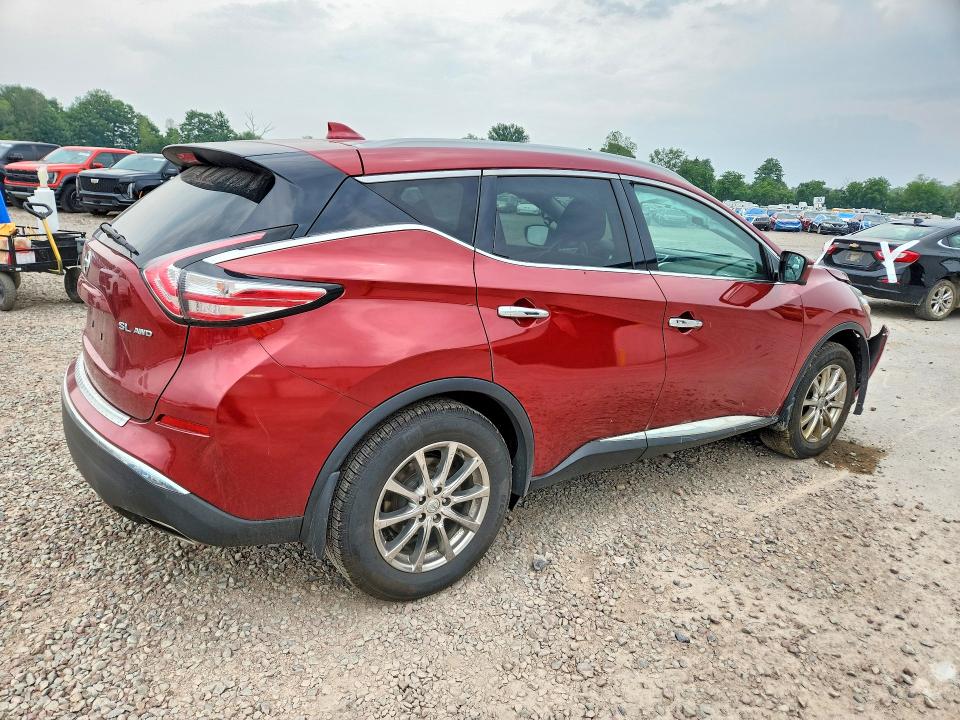Продажа на аукционе авто 2018 Nissan Murano, vin: 5N1AZ2MH9JN201546, номер лота: 61537186