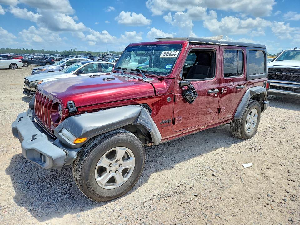 Aukcja sprzedaży 2022 Jeep Wrangler Unlimited, vin: 1C4HJXDG7NW134301, numer aukcji: 60003206