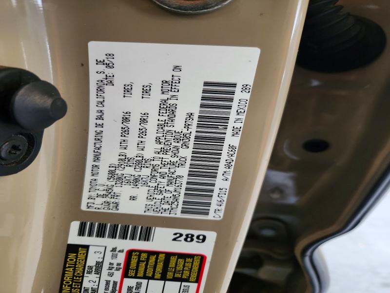 Aukcja sprzedaży 2018 Toyota Tacoma, vin: 3TMCZ5AN5JM163770, numer aukcji: 61765826