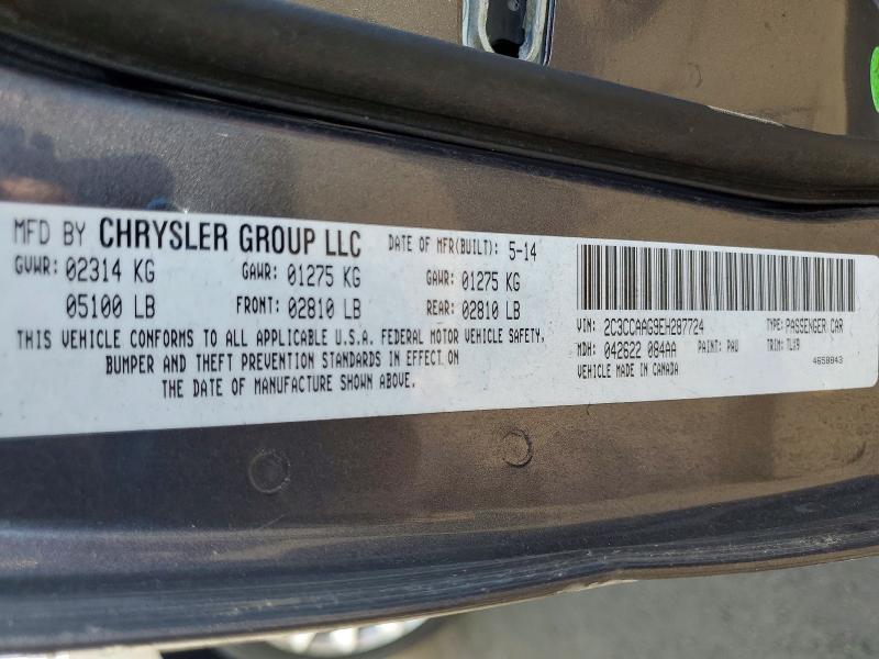 Aukcja sprzedaży 2014 Chrysler 300, vin: 2C3CCAAG9EH287724, numer aukcji: 61701226