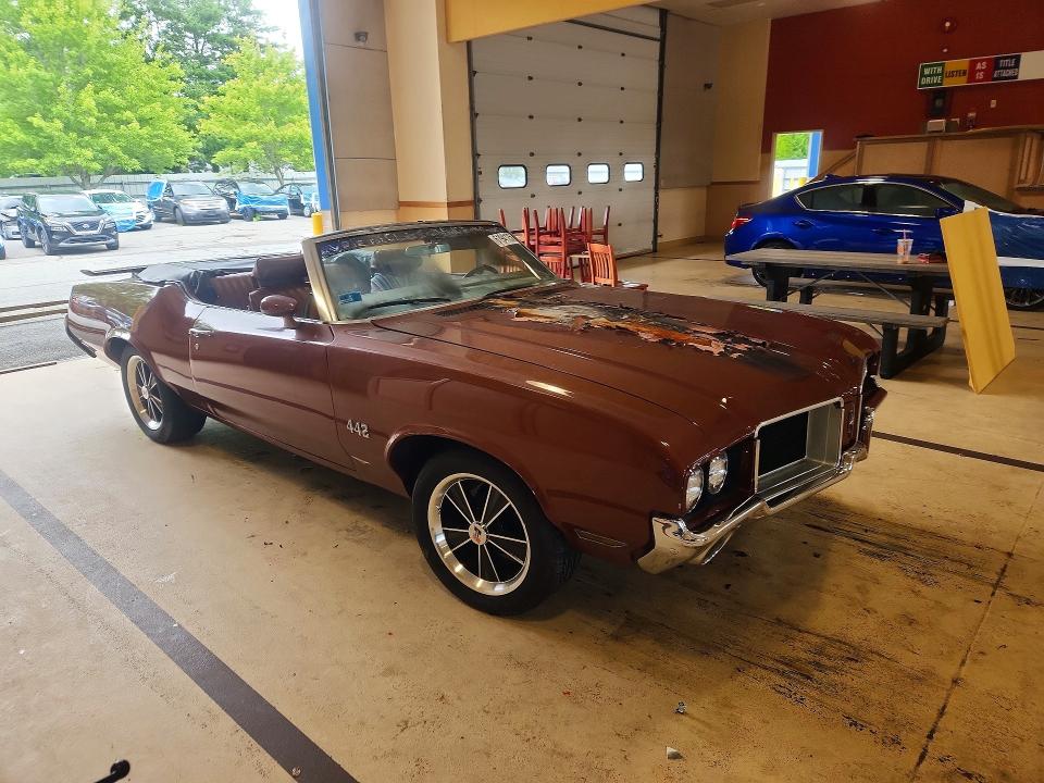 Aukcja sprzedaży 1971 Oldsmobile Cutlass Supreme, vin: 342671M226807, numer aukcji: 61941256