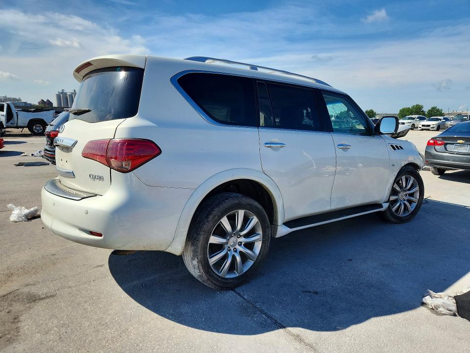 2014 Infiniti Qx80 მანქანა იყიდება აუქციონზე, vin: JN8AZ2NF5E9556038, აუქციონის ნომერი: 60191576