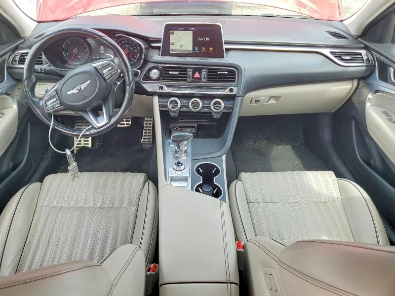 2019 Genesis G70 მანქანა იყიდება აუქციონზე, vin: KMTG74LEXKU017524, აუქციონის ნომერი: 62068486