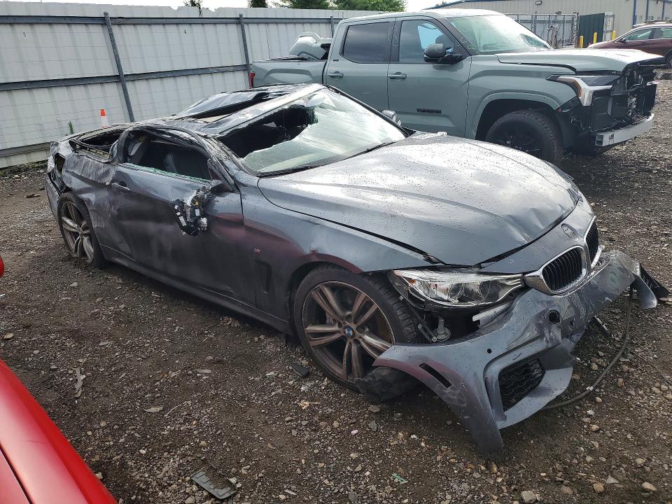 60174116 :رقم المزاد ، WBA3R1C55EK190578 vin ، 2014 Bmw 435 مزاد بيع