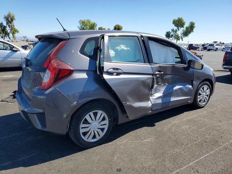 59406696 :رقم المزاد ، 3HGGK5H54FM708491 vin ، 2015 Honda Fit مزاد بيع