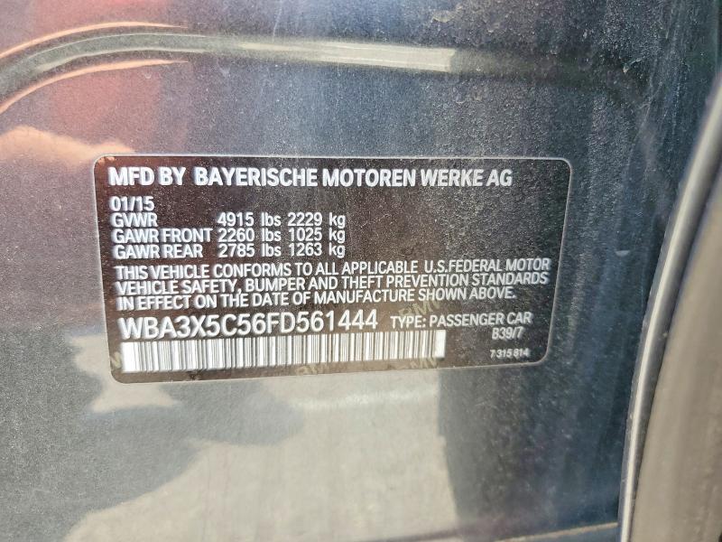 Aukcja sprzedaży 2015 Bmw 328, vin: WBA3X5C56FD561444, numer aukcji: 60573226