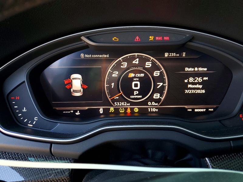 Продажа на аукционе авто 2019 Audi Sq5, vin: WA1B4AFY0K2117630, номер лота: 56547096