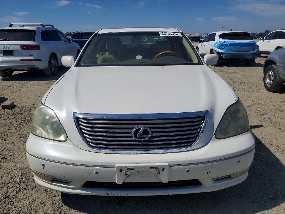 59794016 :رقم المزاد ، JTHBN36F155014750 vin ، 2005 Lexus Ls مزاد بيع