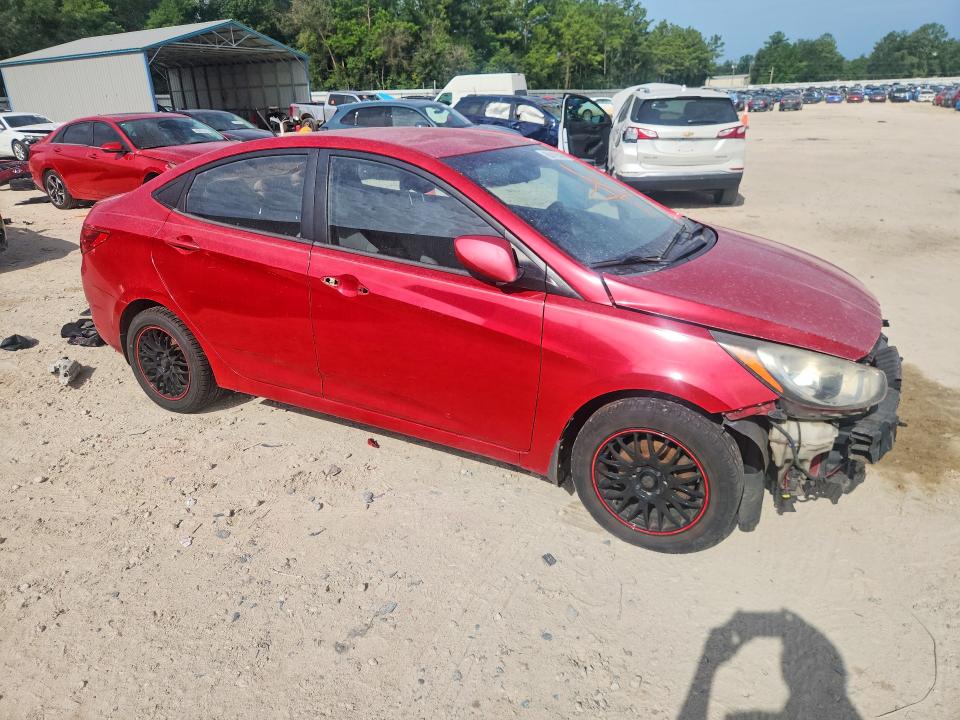 60412306 :رقم المزاد ، KMHCT4AE4CU186818 vin ، 2012 Hyundai Accent مزاد بيع