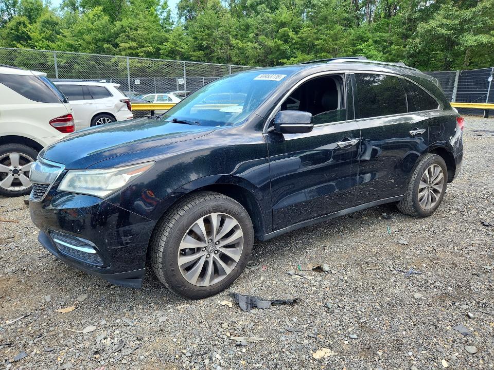 Aukcja sprzedaży 2014 Acura Mdx, vin: 5FRYD4H45EB030883, numer aukcji: 59953776