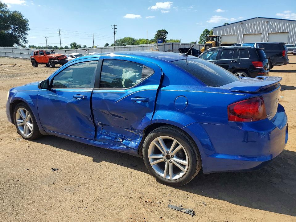 62334976 :رقم المزاد ، 1C3CDZAG7EN148839 vin ، 2014 Dodge Avenger مزاد بيع
