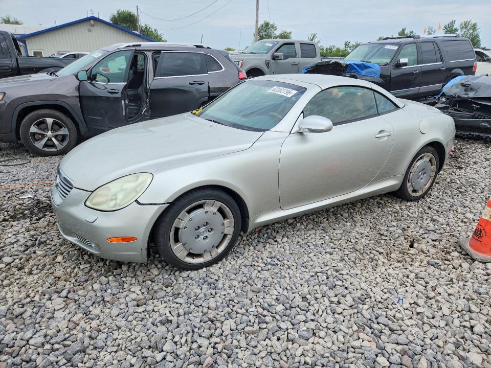 62062796 :رقم المزاد ، JTHFN48Y820006594 vin ، 2002 Lexus Sc مزاد بيع