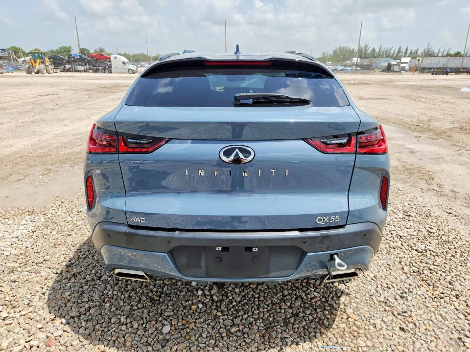 60122586 :رقم المزاد ، 3PCAJ5JR0RF113182 vin ، 2024 Infiniti Qx55 مزاد بيع
