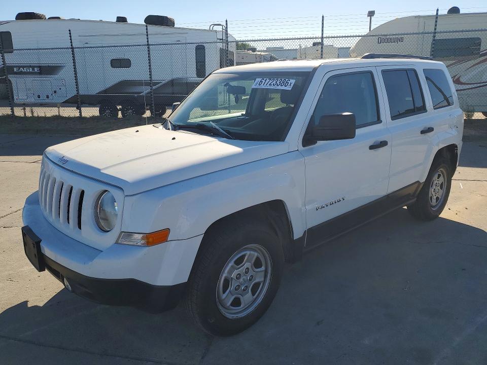 Aukcja sprzedaży 2015 Jeep Patriot, vin: 1C4NJPBA4FD281206, numer aukcji: 61723386