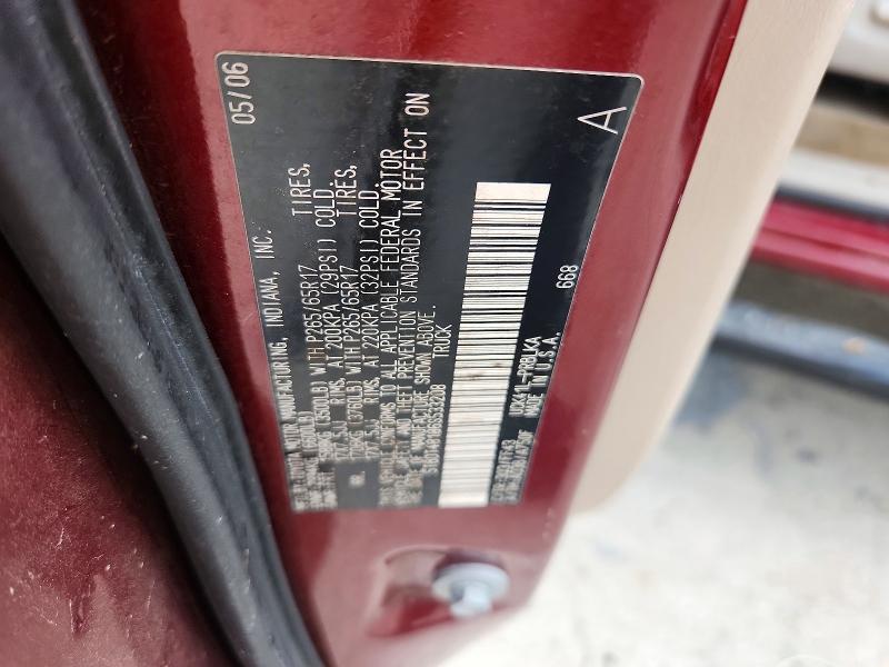 Продажа на аукционе авто 2006 Toyota Tundra, vin: 5TBDT48186S533208, номер лота: 61244416