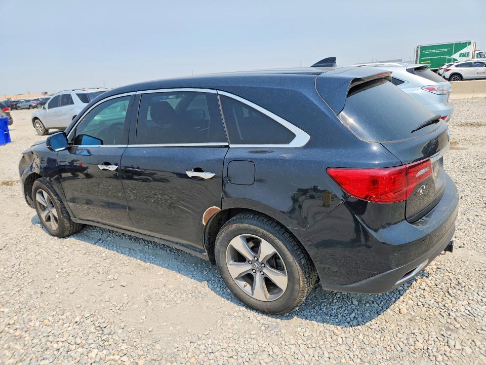 59605406 :رقم المزاد ، 5FRYD4H27GB034015 vin ، 2016 Acura Mdx مزاد بيع