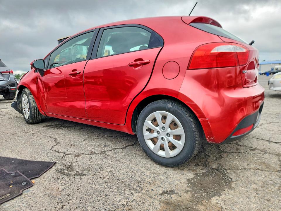 59947506 :رقم المزاد ، KNADN5A38C6031925 vin ، 2012 Kia Rio 5-door مزاد بيع