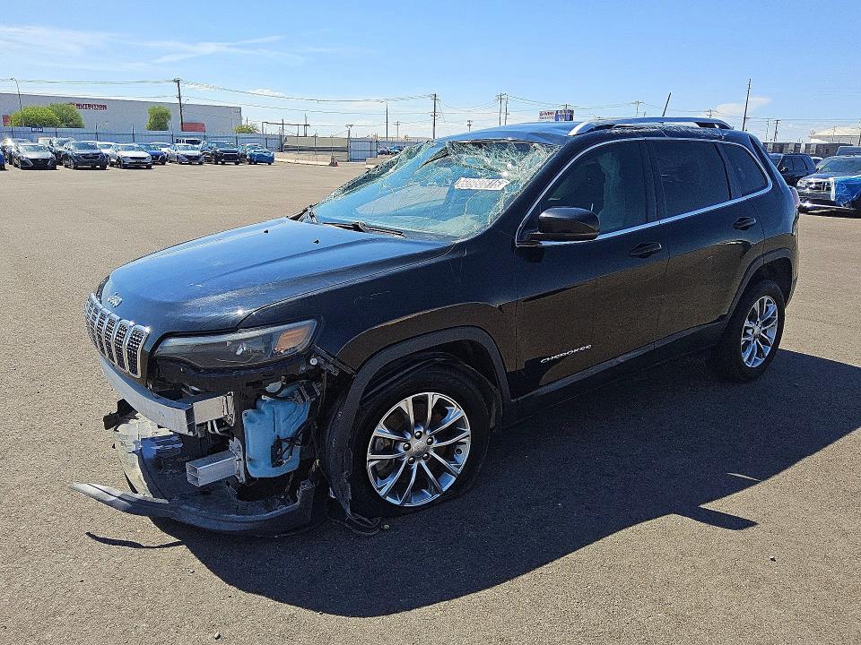 60980816 :رقم المزاد ، 1C4PJLLB6KD267200 vin ، 2019 Jeep Cherokee مزاد بيع