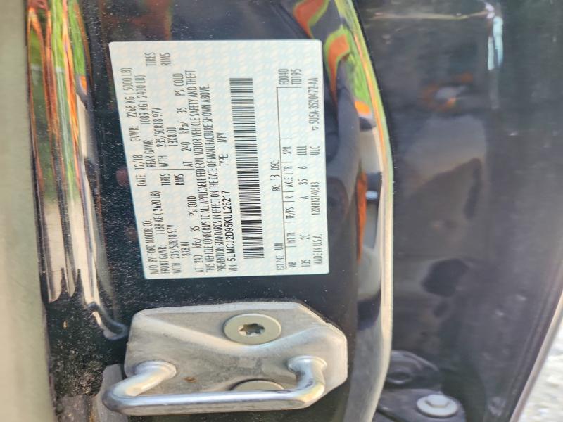 2019 Lincoln Mkc მანქანა იყიდება აუქციონზე, vin: 5LMCJ2D95KUL26217, აუქციონის ნომერი: 59969586