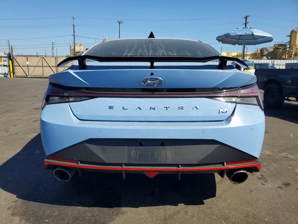 Продаж на аукціоні авто 2022 Hyundai Elantra N, vin: KMHLW4AK9NU007799, номер лоту: 63180226