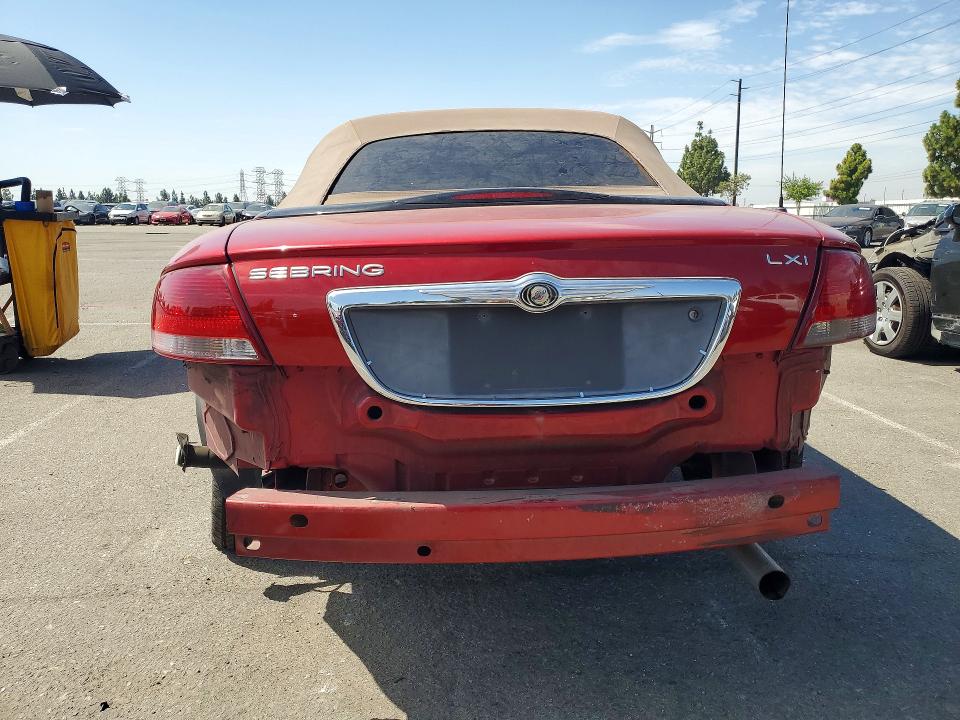 61478356 :رقم المزاد ، 1C3EL55RX4N198374 vin ، 2004 Chrysler Sebring مزاد بيع