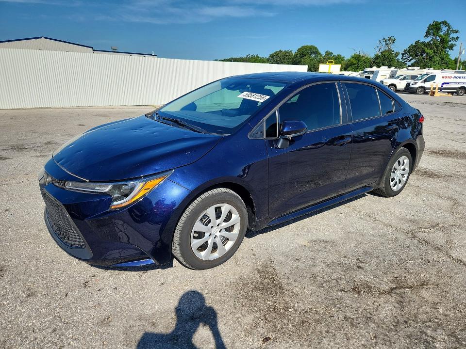 59581256 :رقم المزاد ، 5YFEPMAE2NP283467 vin ، 2022 Toyota Corolla مزاد بيع