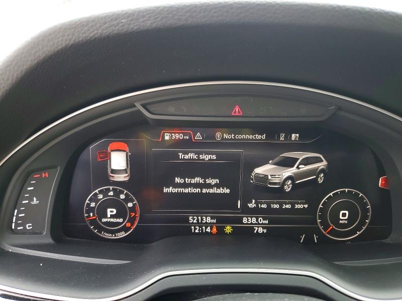 Продаж на аукціоні авто 2019 Audi Q7, vin: WA1LAAF75KD034610, номер лоту: 62525066