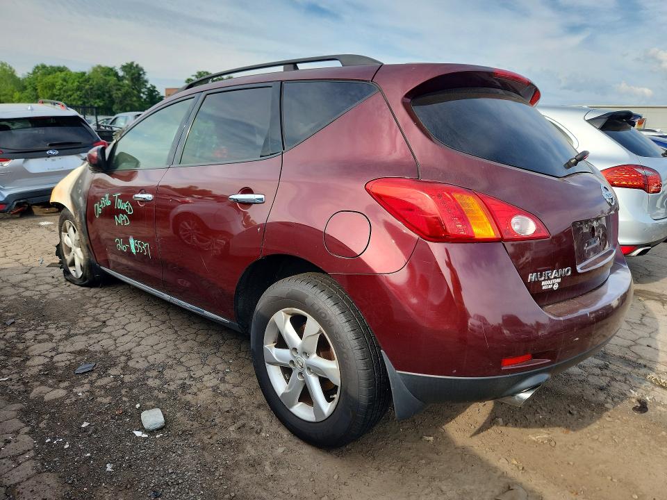 Продаж на аукціоні авто 2009 Nissan Murano, vin: JN8AZ18W69W107979, номер лоту: 59893626