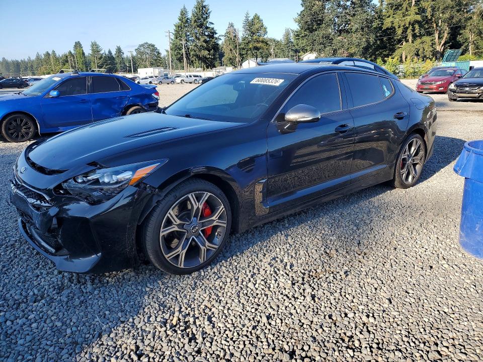 2020 Kia Stinger მანქანა იყიდება აუქციონზე, vin: KNAE35LCXL6073701, აუქციონის ნომერი: 60085326