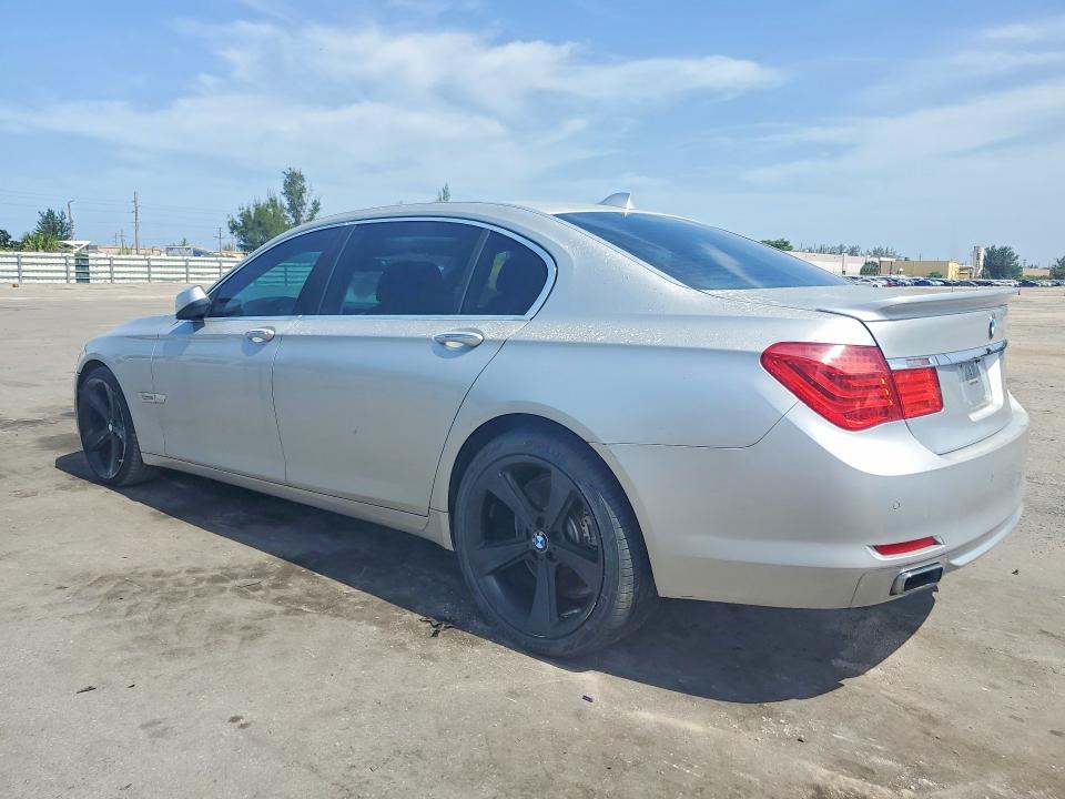 2009 Bmw 750 მანქანა იყიდება აუქციონზე, vin: WBAKB83569CY57182, აუქციონის ნომერი: 61575236