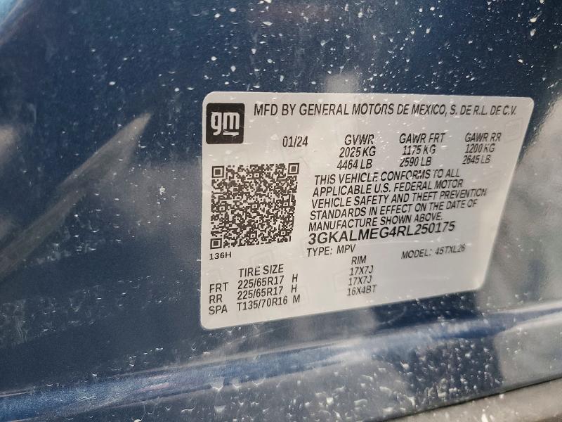 Продаж на аукціоні авто 2024 Gmc Terrain, vin: 3GKALMEG4RL250175, номер лоту: 61563926