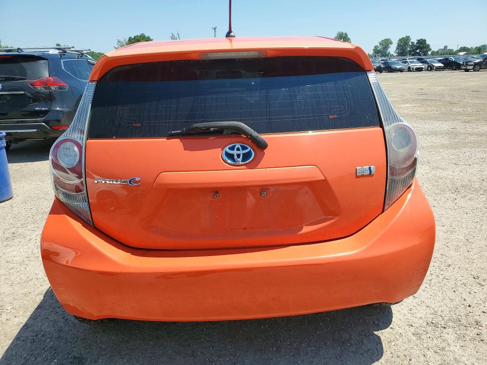 2012 Toyota Prius C მანქანა იყიდება აუქციონზე, vin: JTDKDTB31C1030516, აუქციონის ნომერი: 60765326
