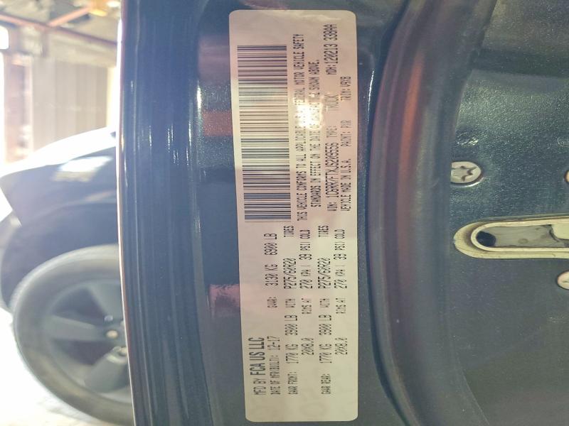 2018 Ram 1500 მანქანა იყიდება აუქციონზე, vin: 1C6RR7FTXJS209556, აუქციონის ნომერი: 61745326