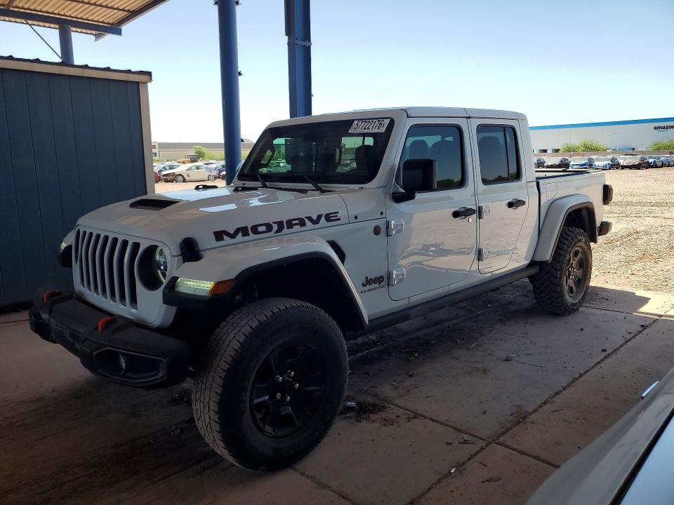 2021 Jeep Gladiator მანქანა იყიდება აუქციონზე, vin: 1C6JJTEG2ML587323, აუქციონის ნომერი: 57722176