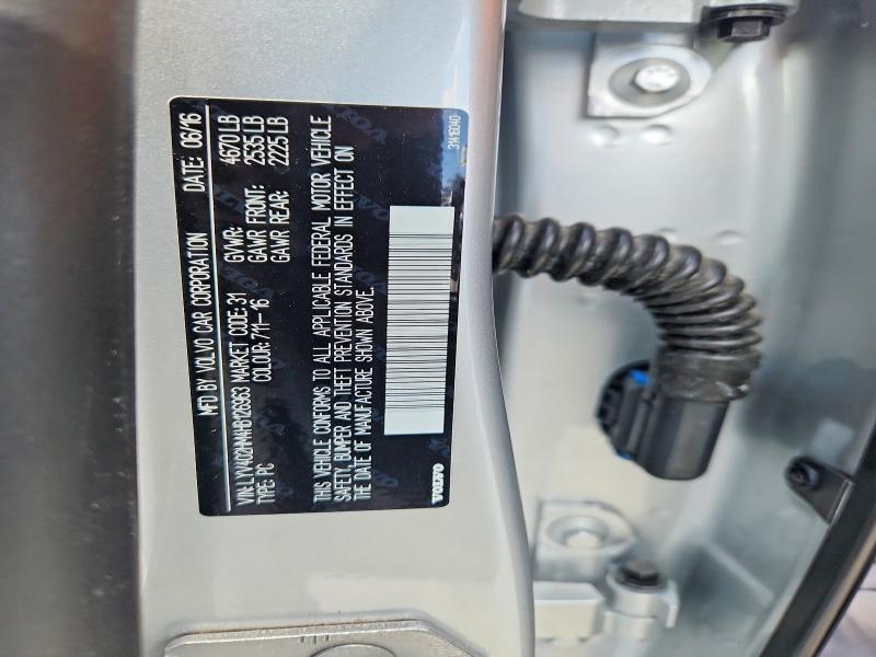 2017 Volvo S60 მანქანა იყიდება აუქციონზე, vin: LYV402HM4HB126963, აუქციონის ნომერი: 59897776