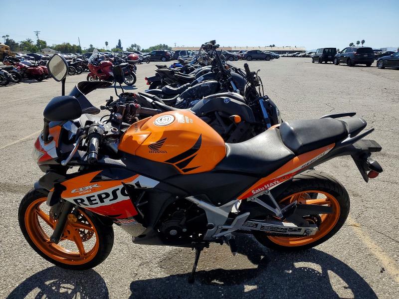 62995286 :رقم المزاد ، MLHMC4100D5301467 vin ، 2013 Honda Cbr250 مزاد بيع