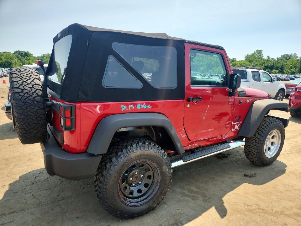 Продажа на аукционе авто 2008 Jeep Wrangler, vin: 1J4FA24188L635056, номер лота: 62137126