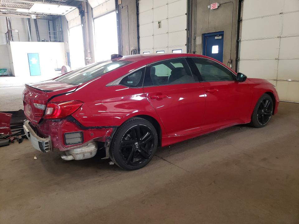 2021 Honda Accord მანქანა იყიდება აუქციონზე, vin: 1HGCV1F36MA082355, აუქციონის ნომერი: 61333636