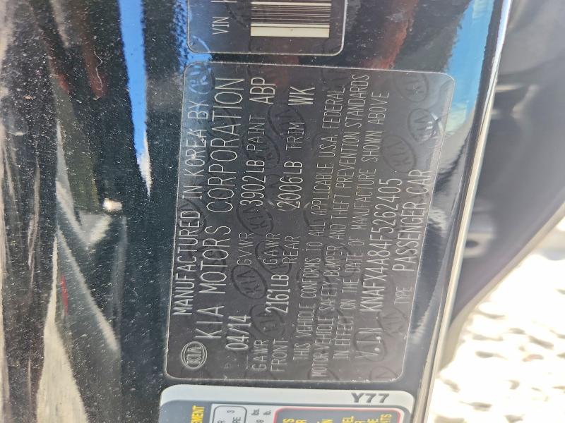 Aukcja sprzedaży 2015 Kia Forte, vin: KNAFX4A84F5262405, numer aukcji: 60393766