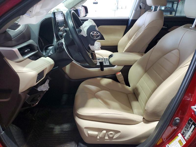 Aukcja sprzedaży 2022 Toyota Highlander, vin: 5TDGZRBH6NS224048, numer aukcji: 62423676