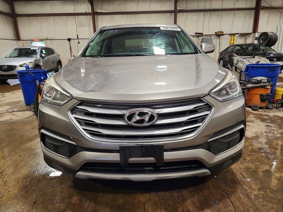 59810906 :رقم المزاد ، 5NMZTDLBXJH083702 vin ، 2018 Hyundai Santa Fe Sport مزاد بيع