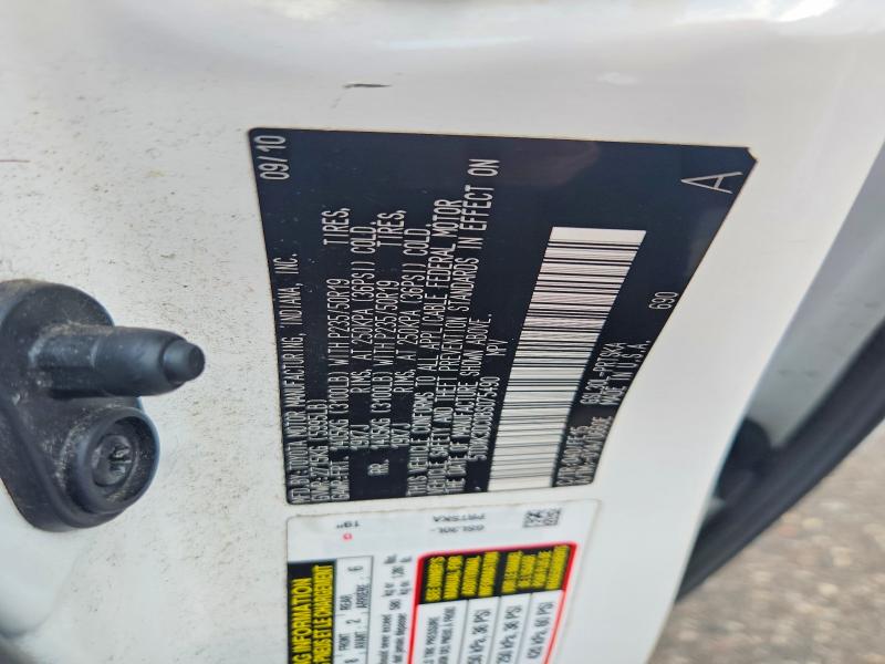 Продажа на аукционе авто 2011 Toyota Sienna, vin: 5TDXK3DC0BS075490, номер лота: 59650486