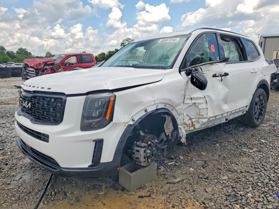 60061916 :رقم المزاد ، 5XYP3DHC3NG247655 vin ، 2022 Kia Telluride مزاد بيع