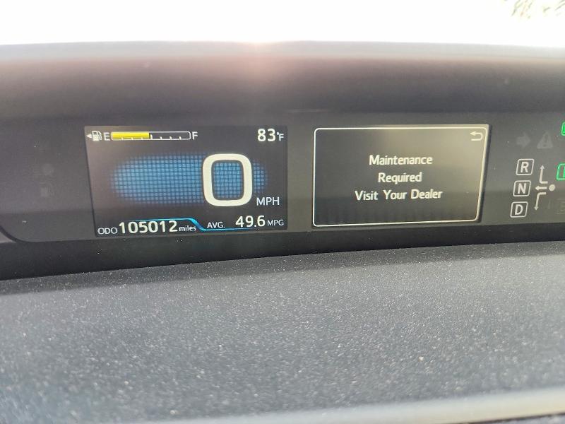 2017 Toyota Prius მანქანა იყიდება აუქციონზე, vin: JTDKARFU2H3530095, აუქციონის ნომერი: 61538816