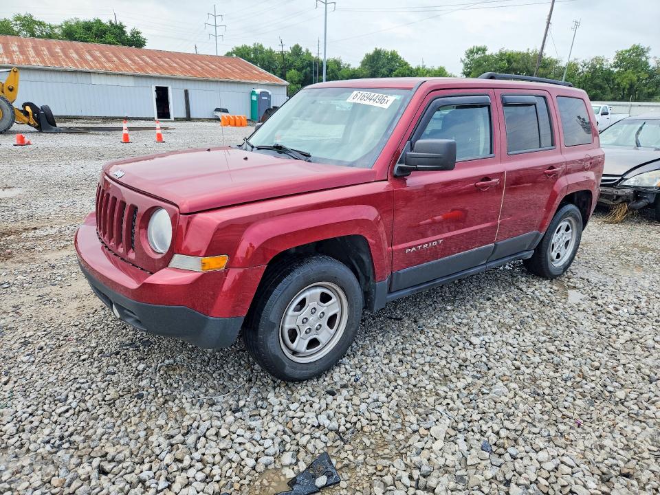 Продаж на аукціоні авто 2014 Jeep Patriot, vin: 1C4NJPBB0ED714981, номер лоту: 61694496