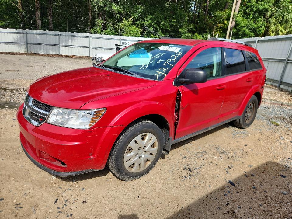59729056 :رقم المزاد ، 3C4PDCAB7JT427328 vin ، 2018 Dodge Journey مزاد بيع