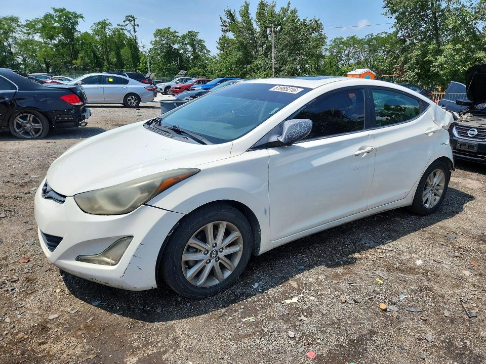 Продаж на аукціоні авто 2015 Hyundai Elantra, vin: 5NPDH4AE0FH615218, номер лоту: 61985216