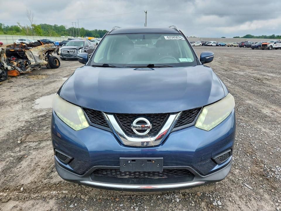 2015 Nissan Rogue მანქანა იყიდება აუქციონზე, vin: KNMAT2MV8FP544551, აუქციონის ნომერი: 62585676